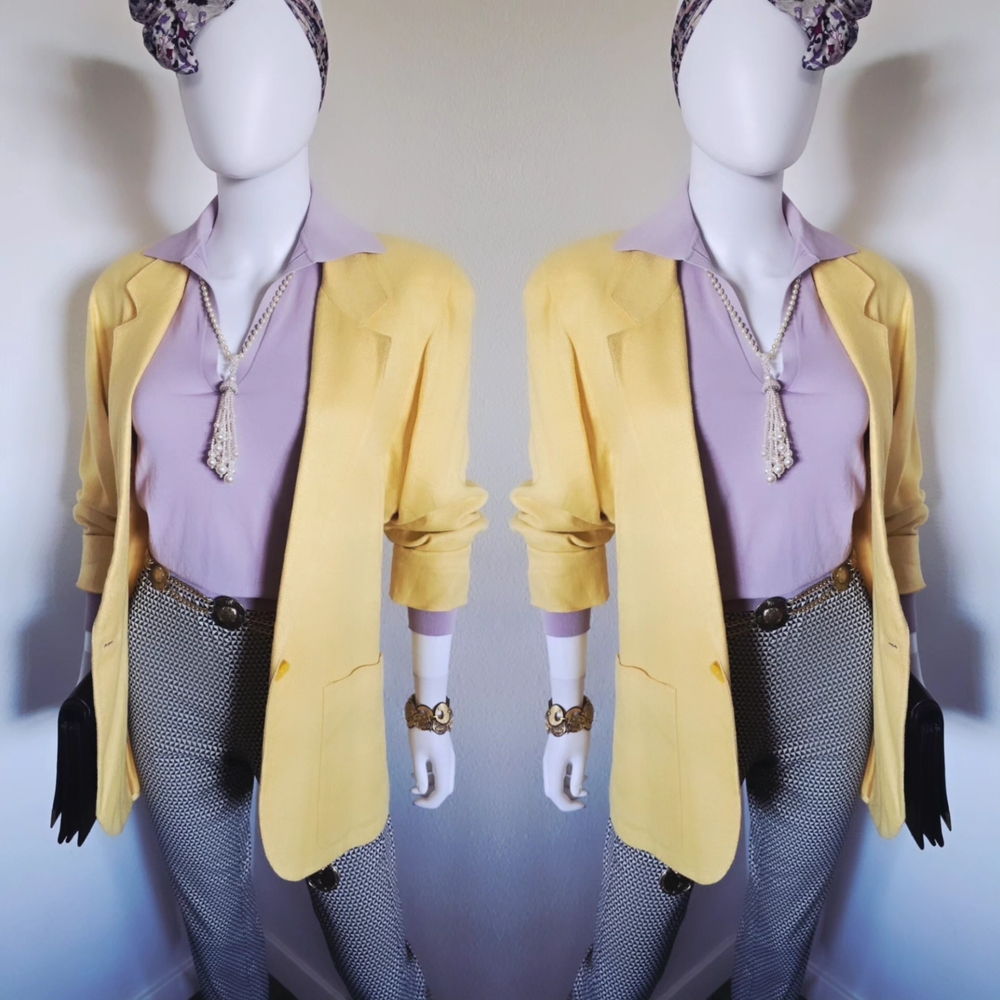 Yellow Women's Blazer